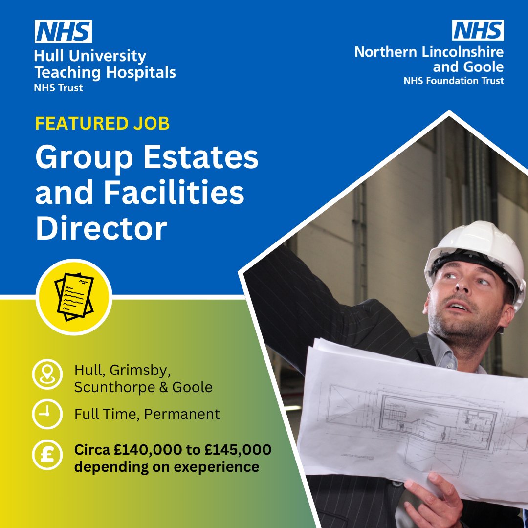 An excellent opportunity has arisen for the new role of Group Director of Estates and Facilities. Our Group is one of the largest acute and community Group arrangements in the NHS, with a budget of over £1.3 billion. For more information and to apply: sbee.link/8fyn64gbva
