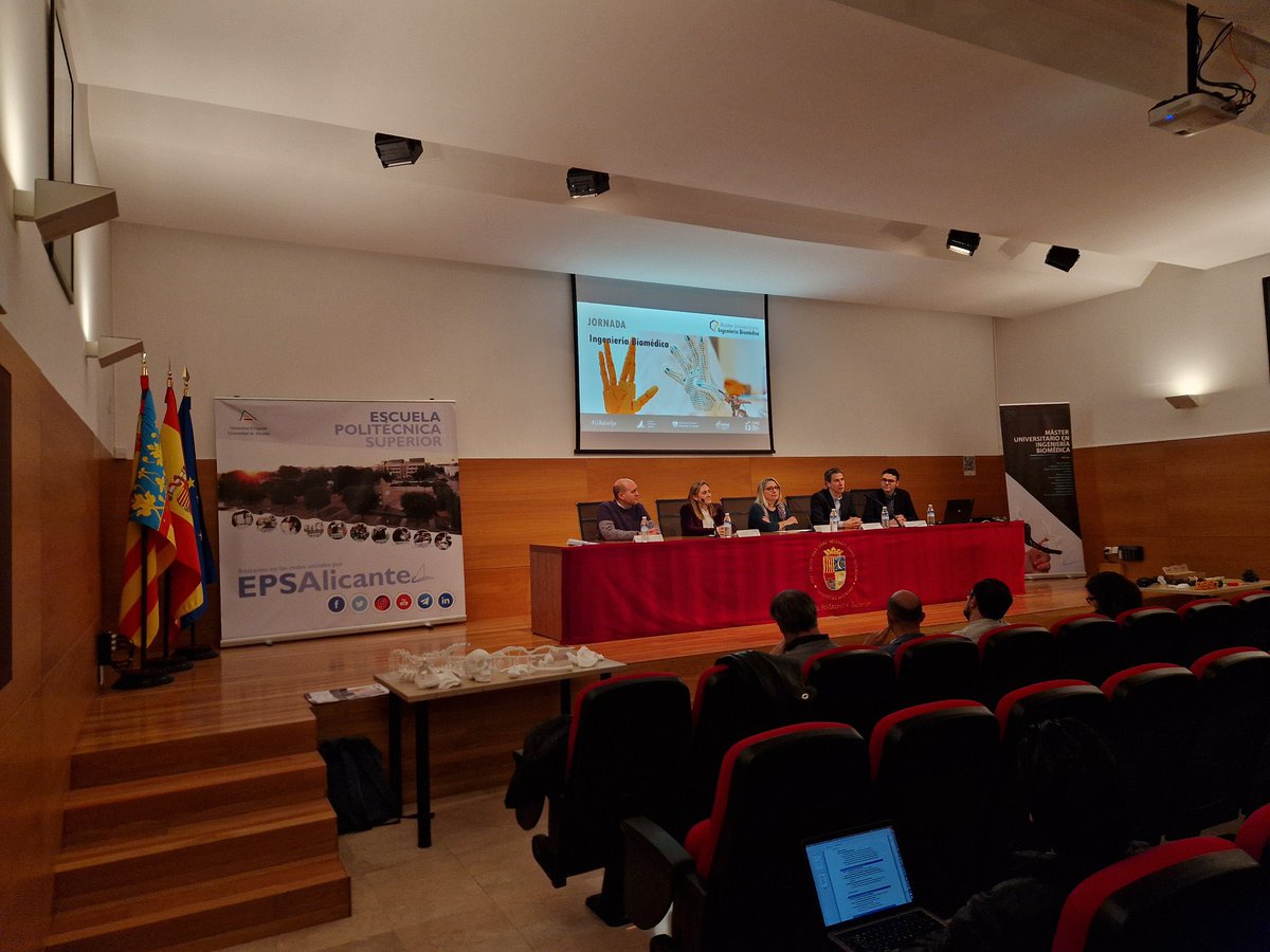 isabial_iis's tweet photo. #ISABIAL #UA #investigación #formación #biofab
@isabial_iis participa en las Jornadas en Ingeniería Biomédica organizada por la @EPSAlicante y el máster de ingeniería biomédica que se celebran en la @UA_Universidad https://t.co/lZaSw99jtW