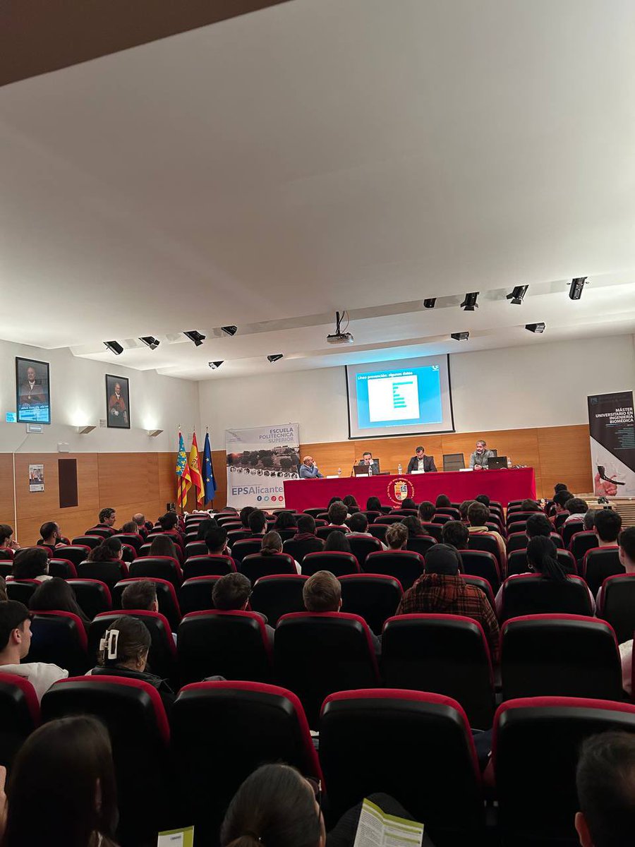 isabial_iis's tweet photo. #ISABIAL #UA #investigación #formación #biofab
@isabial_iis participa en las Jornadas en Ingeniería Biomédica organizada por la @EPSAlicante y el máster de ingeniería biomédica que se celebran en la @UA_Universidad https://t.co/lZaSw99jtW