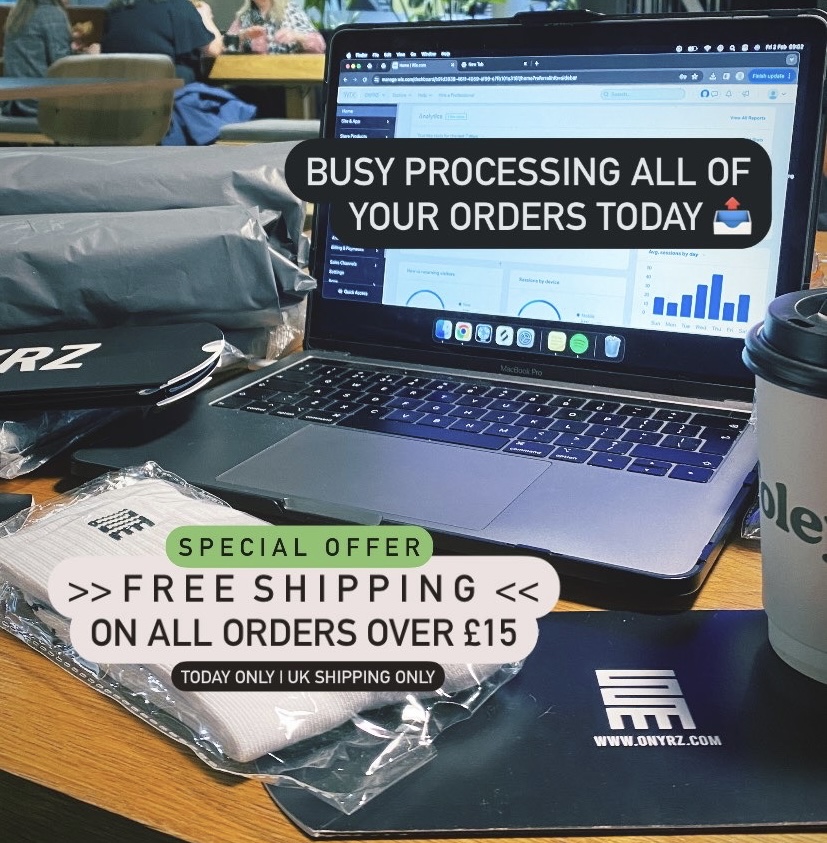 F R E E   S H I P P I N G 
on all orders over £15
Limited to - UK orders only | Today only
onyrz.com