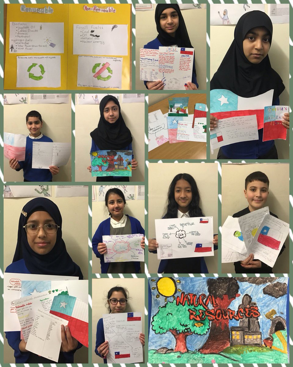 Look at the fantastic homework projects that have been completed by children in 6H! 🌟 They have based their projects on our current geography topic, Natural Resources. #HomeLearning #Geography 🌎 #RRSA #Article31 #SDG11 #SDG12 @bitesizeSDGs @SDGoals @SDG2030 #CARES #Creativity