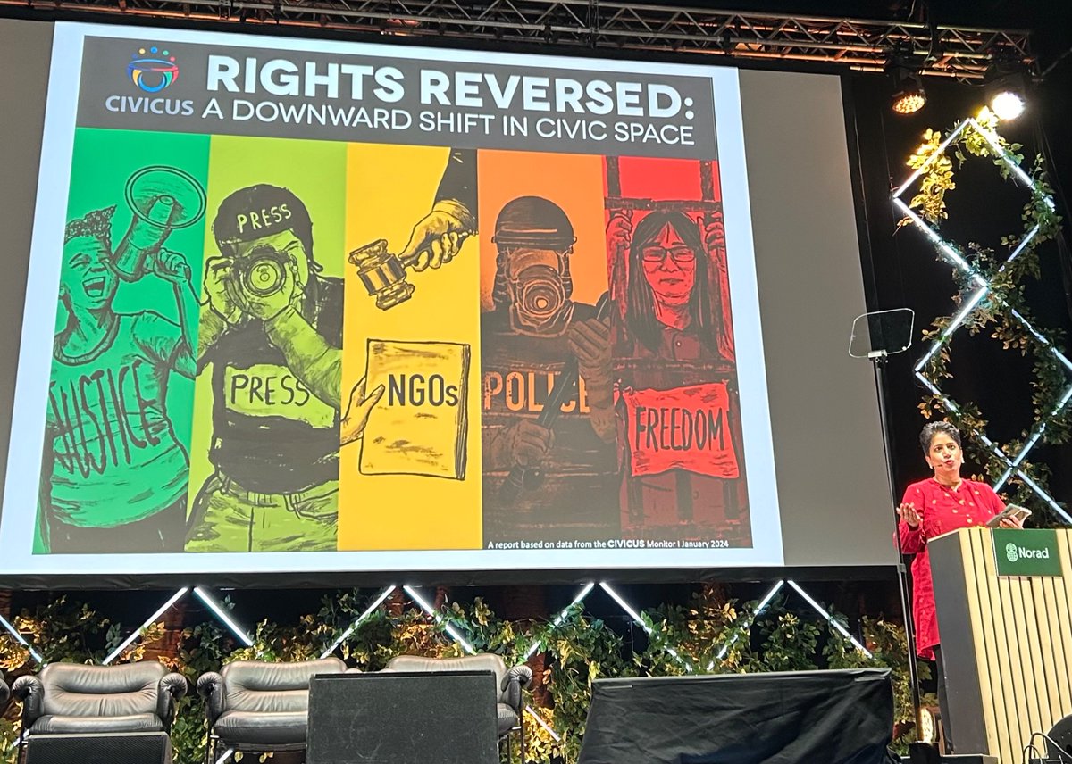 Thanks @noradno  for a thoughtful and moving #noradkonferansen on Rights and Resistance. I will remember that hope is realistic, from Winnie Byanyima the call to work with the risk-takers, and  @iyad_elbaghdadi ‘s words: “from this place of safety, let us heal this world.”