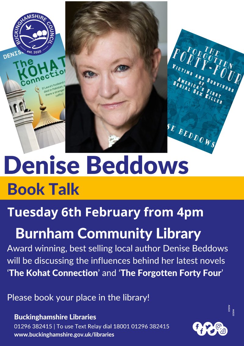 MikeTheWrite's tweet image. Great event at Burnham library next week