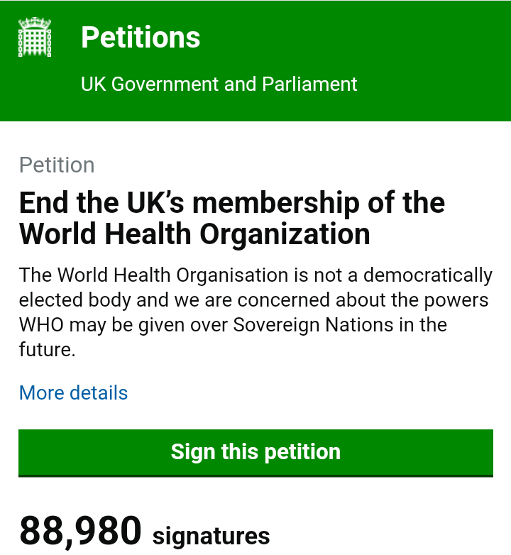 💥 88,980 SIGNATURES! 💥 
At 100,000 signatures, this petition will be considered for debate in Parliament.

The <a href="/Conservatives/">Conservatives</a> and <a href="/UKLabour/">The Labour Party</a> have a duty to listen to the valid concerns raised by the British public.

Please sign and share this petition. Link here