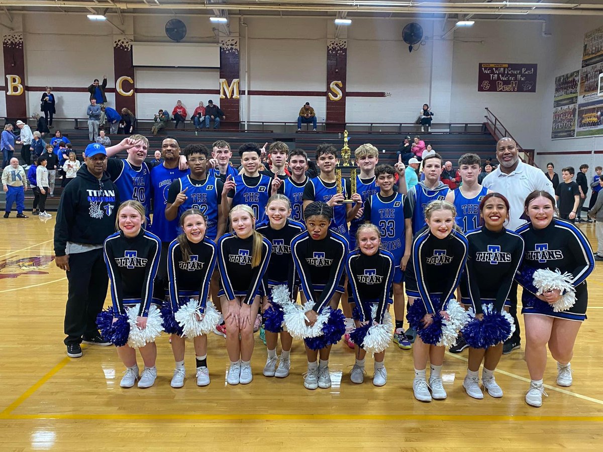 2023-2024 Bluegrass Conference Champs!   Great win tonight! #TitanPride