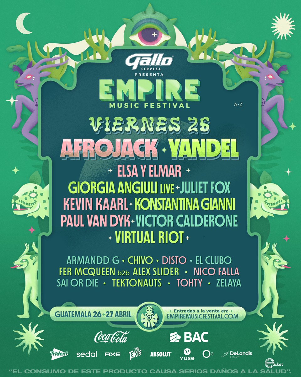TioEmpire's tweet photo. Aquí es cuando ves que la mejor idea es ir los 2 días de #EMPIRE9! ✌🏼👁🪷 #cienporcientoreal #nofake https://t.co/OEFtn1zMnQ