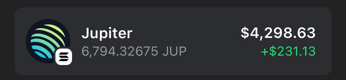 What’s the play here? $JUP <a href="/JupiterExchange/">Jupiter (🐱, 🐐)</a>