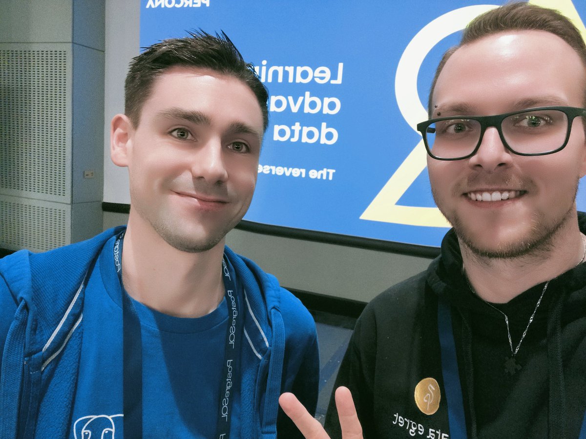 pgstef's tweet photo. Finally closing today's #fosdem #pgday by seeing Yoann La Cancellera unraveling the secrets of advanced data types. It is always great to meet and spend some time with other #PostgresFriends too! https://t.co/d9LRMTkYKg