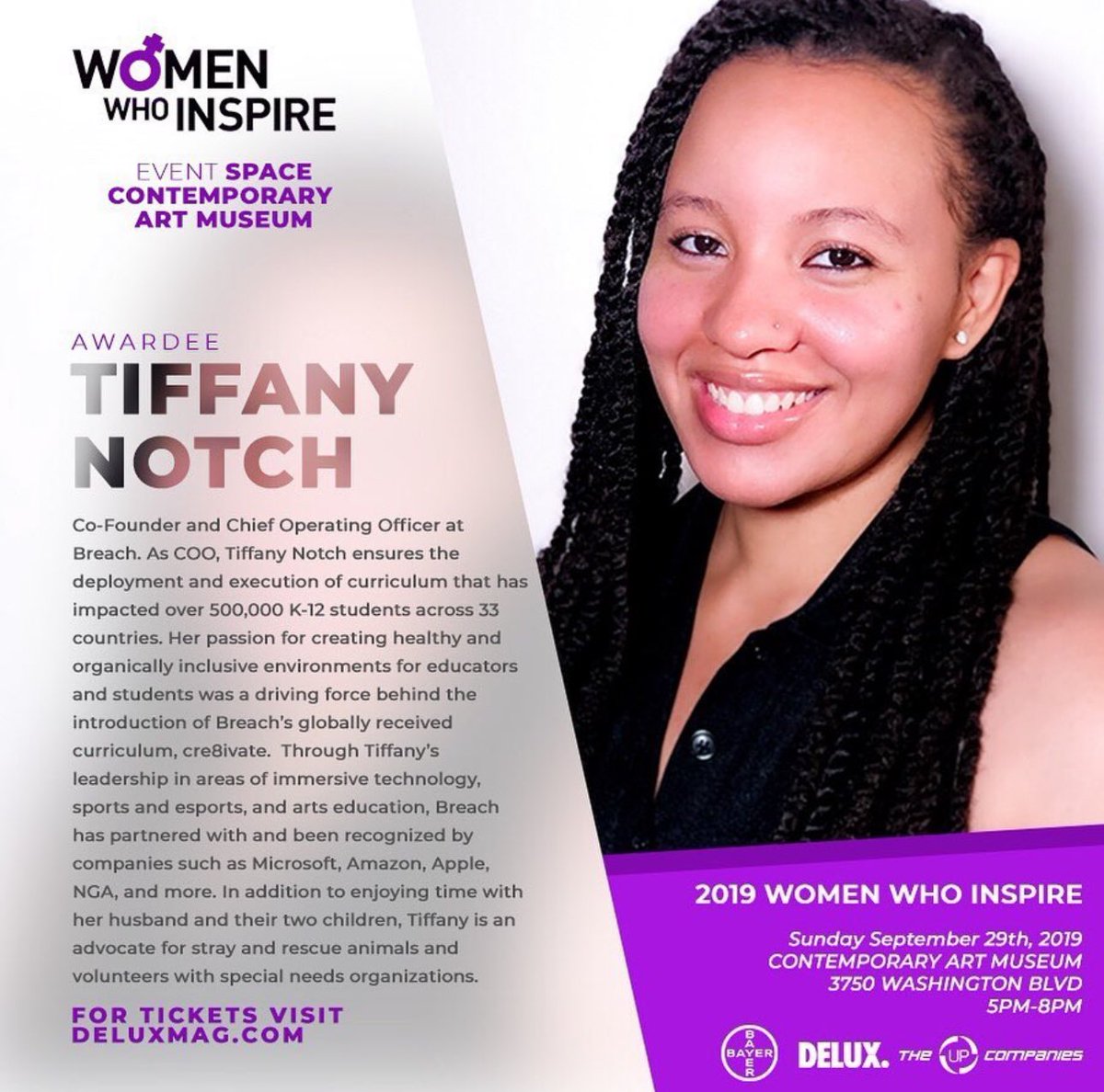 iamdjepic's tweet photo. Our @thisisbreach COO @TyNotch is absolutely one of the most brilliant, strong, and inspirational leaders I have ever met. We celebrate her year round however since this is #BlackHistoryMonth I wanted to give her a special shoutout. We appreciate You. https://t.co/yAZ1353qCO