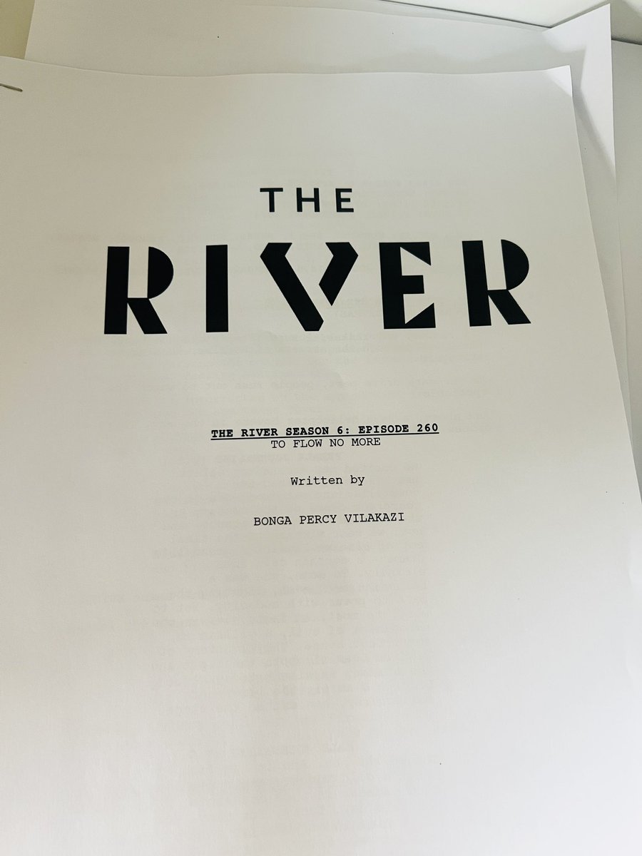 Final ep of #TheRiver1Magic tonight. What an incredible journey & experience. The greatest privilege & honour. An opportunity 2 write & produce a show that I’ve bn so proud of, working with some of the most talented people around. Ok ke. Babayini. Thank u 4 watching.❤️@1MagicTV