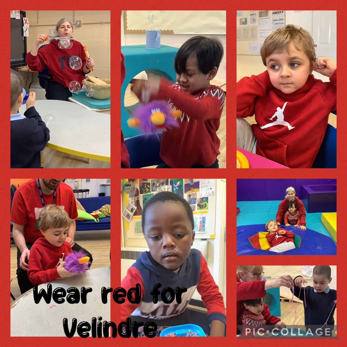 meadowbanksch's tweet photo. #MbButtercupclass wore red to help raise money for @VelindreCC https://t.co/taRqgfUc17