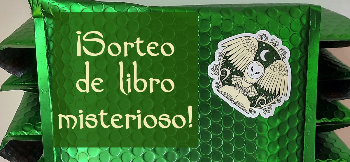 📣 ¡Sorteo de libro misterioso! ❗️
 
 Participa en el sorteo de un paquete único (no hay dos iguales) y descubre qué se esconde en su interior.
 
Para participar, RT y cuéntanos cuál es tu pareja literaria favorita 💞.