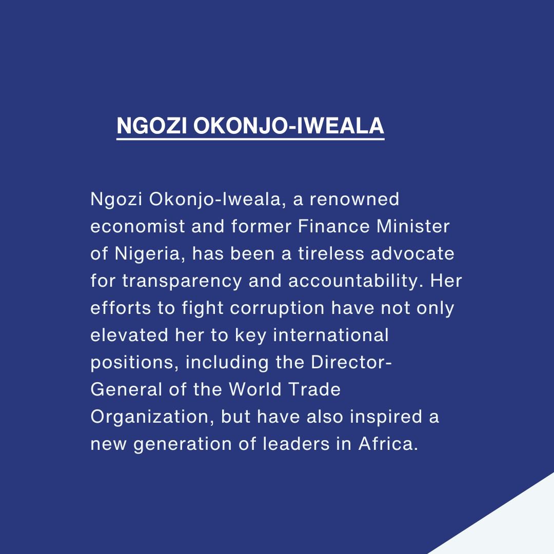 Today's Friday Factbook celebrates the incredible Dr. Ngozi Okonjo-Iweala. 👏 This champion for change is a true inspiration to us all. Let's continue her fight for a better tomorrow, together.

 #NgoziOkonjoIweala 

Body Count The CBN Shalewa Toyota Corolla Peter Obi Otti