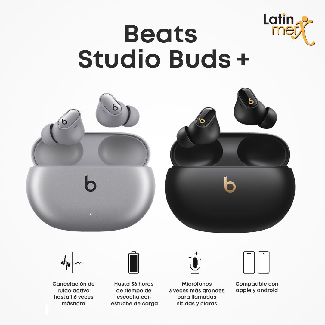 LatinMerx's tweet image. 🌐 Compatible con Apple y Android, asegurando una conexión perfecta.

Beats Studio Buds+
🇺🇸 🇵🇦 🇻🇪