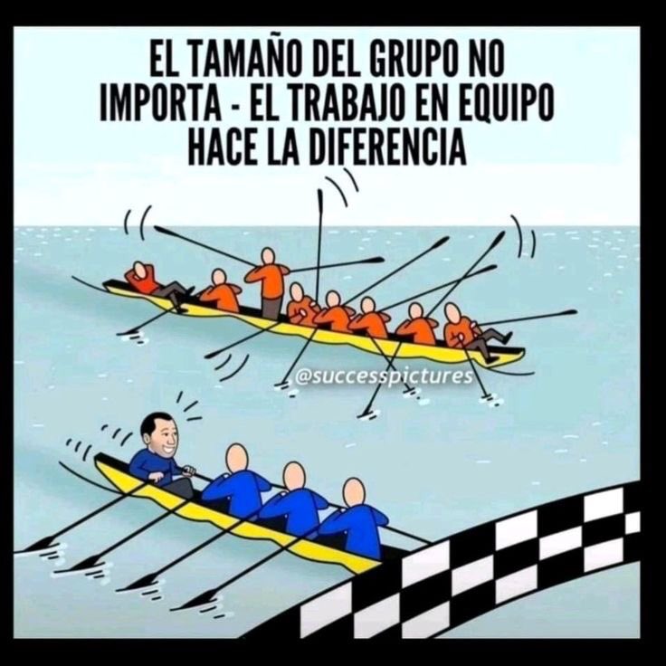 Si el esfuerzo es compartido, el placer y sus resultados también. 👍🏻 #EquipoADMM