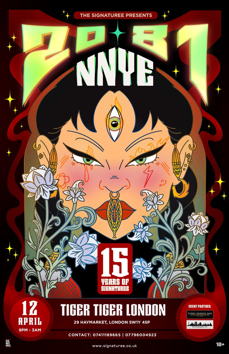 TheSignaturee's tweet photo. ★☆★ Officially Announcing our First Event of the year ★☆★ 
NEPALESE NEW YEAR 2081 🇳🇵

#thesignaturee #signatureevents #nepalesenewyears #londonnightlife #picidallycircus #15yearsofsignaturee https://t.co/FQwYJRvdgT