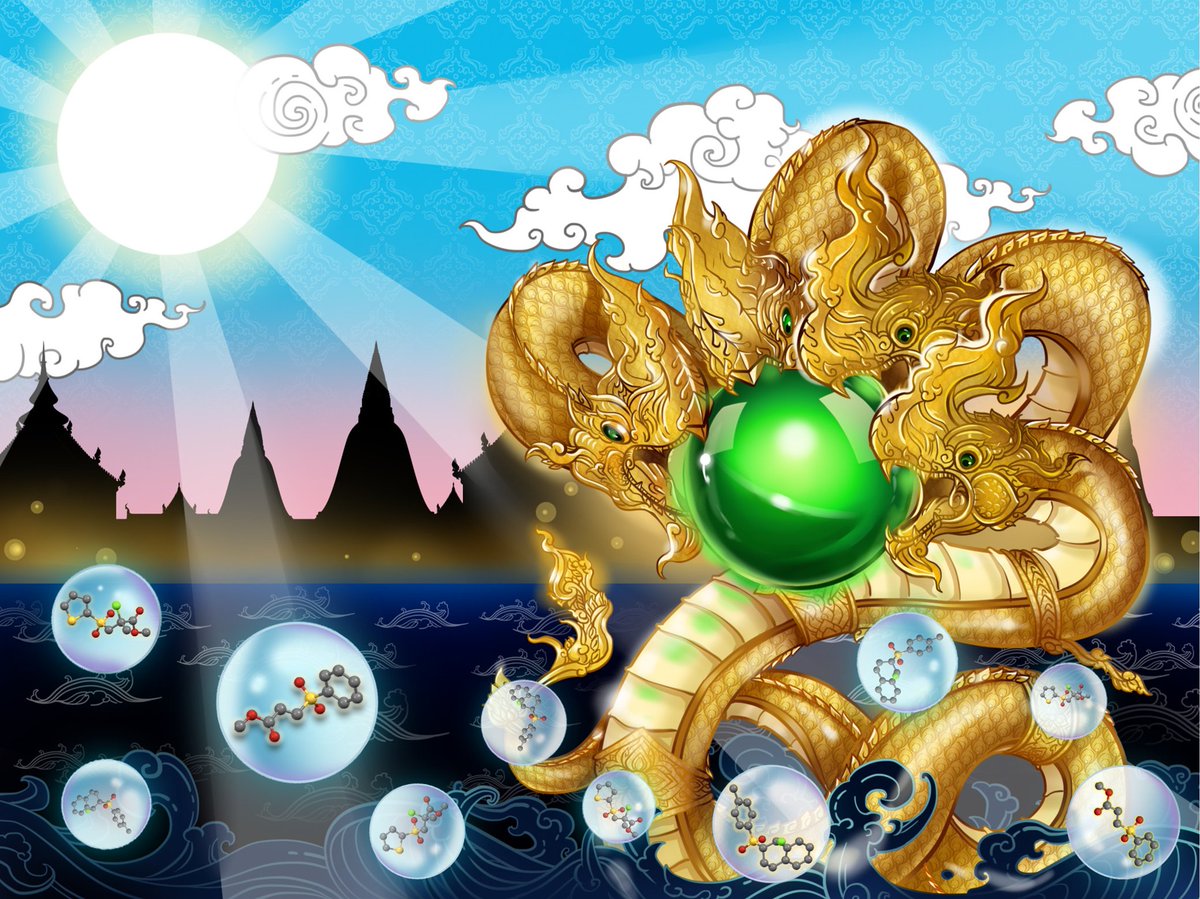 reiser_group's tweet photo. Unleashing the dragon: Tetracoordinating copper-complexes for photocatalysis. Great collaboration with @ChulalongkornU, @MSukwattana. Congratulations to Pawittra, hope you return to our group @uni_regensburg soon. https://t.co/rXrwO6ohqY; #copper_rocks https://t.co/BFF7utd5M1