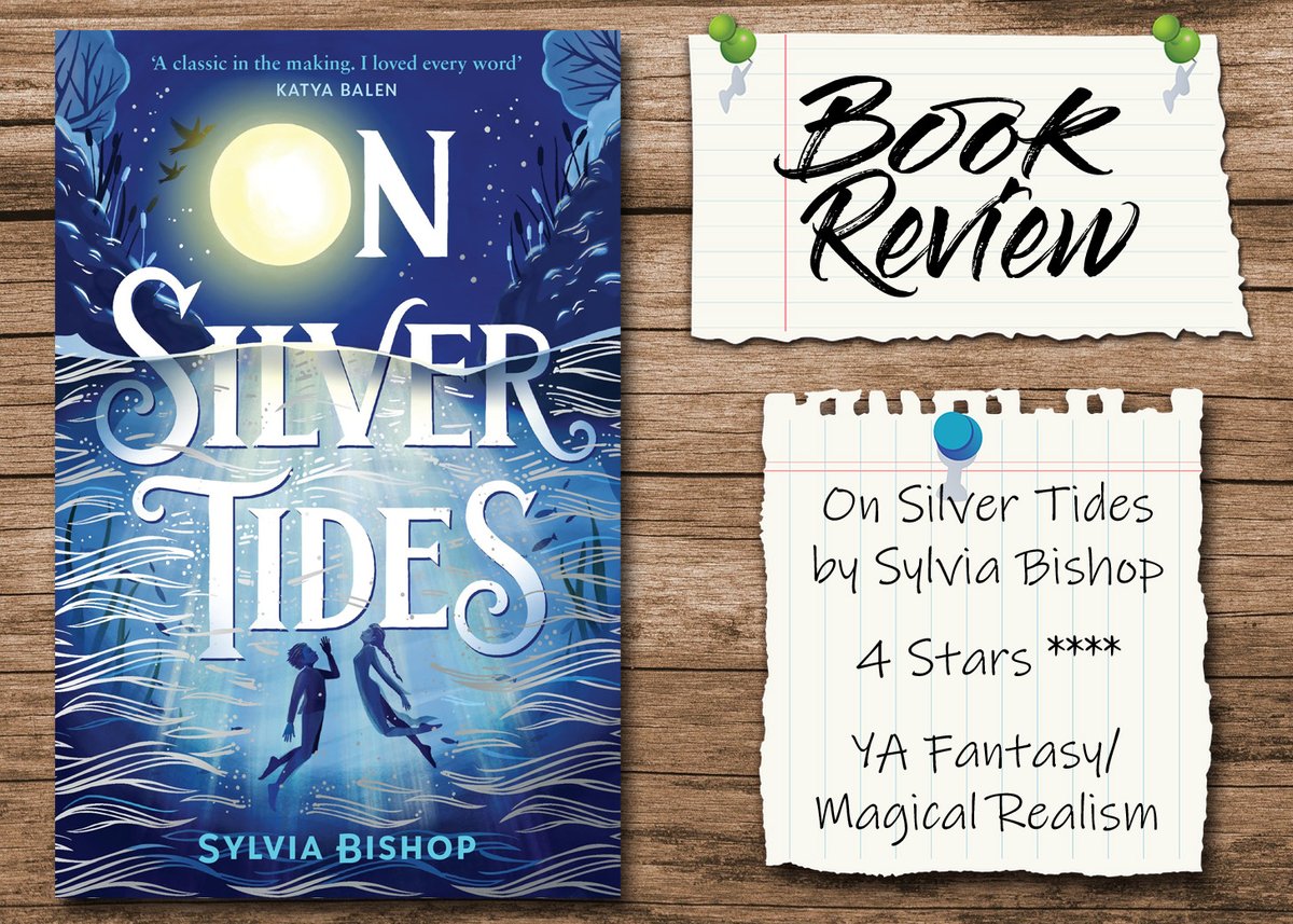 I'm hoping to start posting weekly full reviews on Fridays, beginning today with On Silver Tides by Sylvia Bishop (@sylviabishop), a YA fantasy about a secret amphibious community living on the rivers of Britain. open.substack.com/pub/readnerdyw…