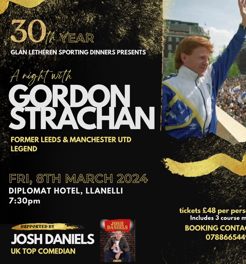 5 SEATS BECOME AVAILABLE FOR THIS EVENT .TO BOOK PLEASE RESPONED TO THE ADVERT..