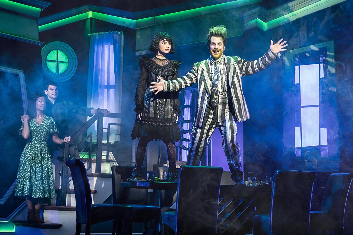 “A FEAST FOR THE EYES AND THE SOUL!” – Entertainment Weekly 🪲 BEETLEJUICE tickets are on sale now - coming to The Bushnell May 28-June 2: bit.ly/4aMorJV