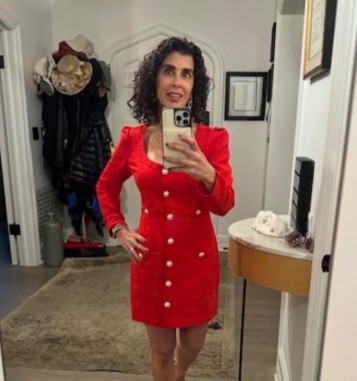 ASPC President @drmarthagulati rocks her #GoRedForWomen today! Share your support!