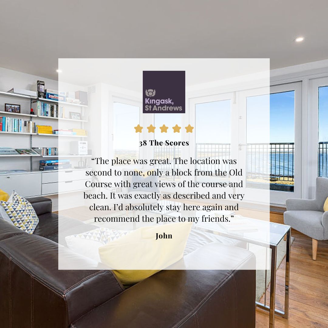 KingaskStAs's tweet photo. ✨Feedback Friday ✨

Our Penthouse Paradise - we will make any excuse to showcase 38 The Scores' magnificent views, and having received this wonderful 5-star review, we simply could not resist 🌊

Visit the link in our bio to book your stay ⛳ https://t.co/RZyTqe6DTo