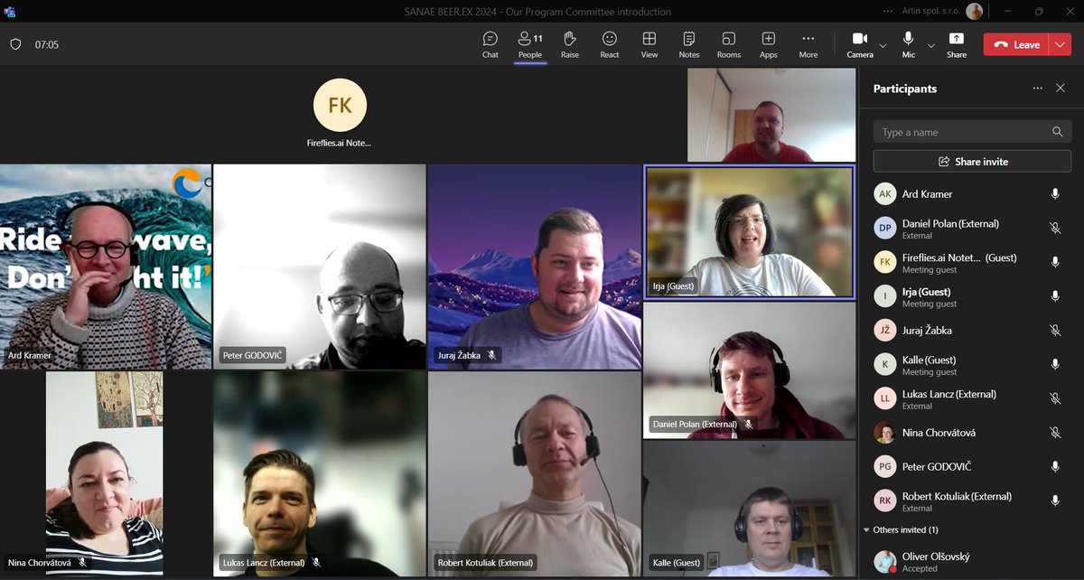 💪💪💪 Working hard on SANAE Software Testing BEER.EX 2024 program with the committee kick-off meeting. Stay tuned for more.
#sanaebeerex #programcommittee #conferenceprogram