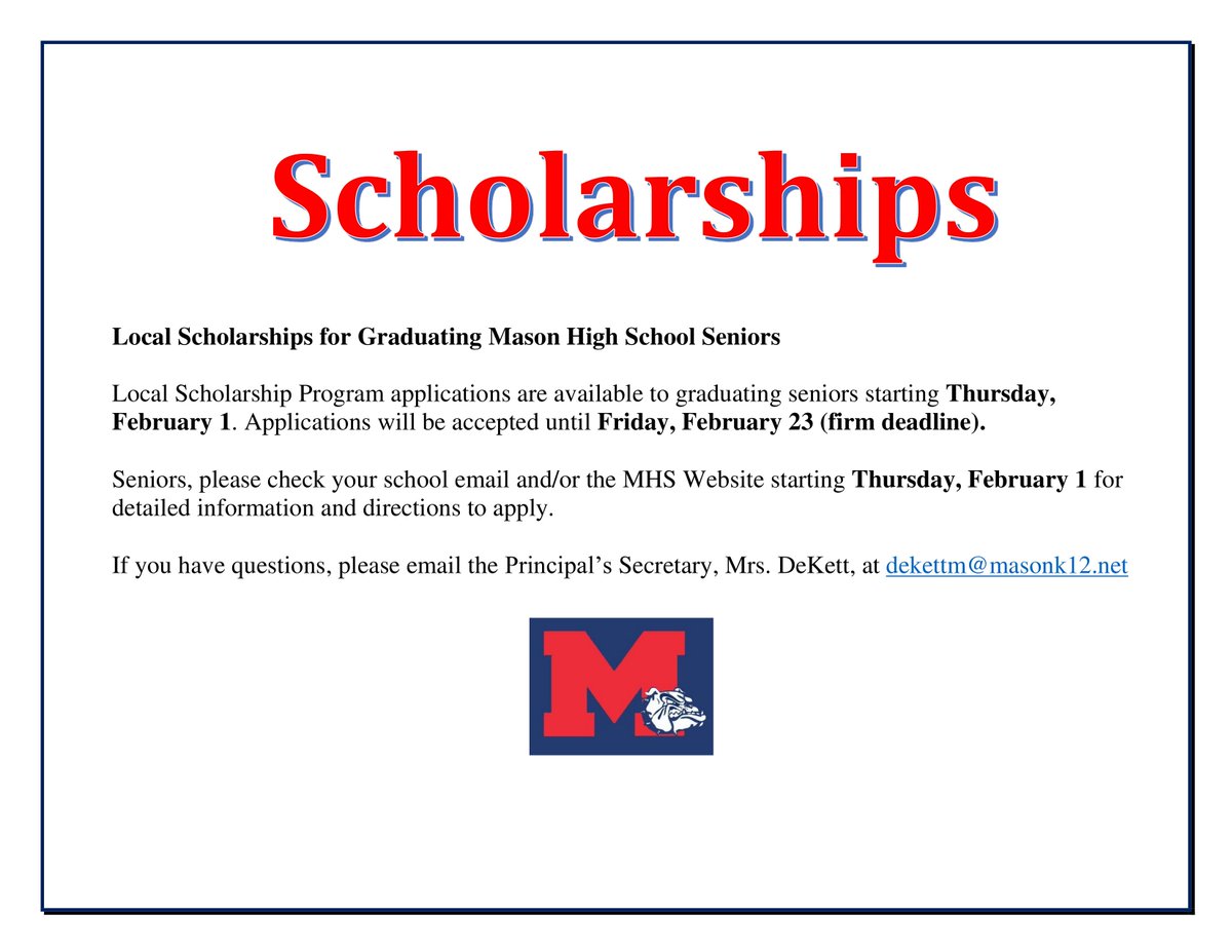 Mason High School tweet media