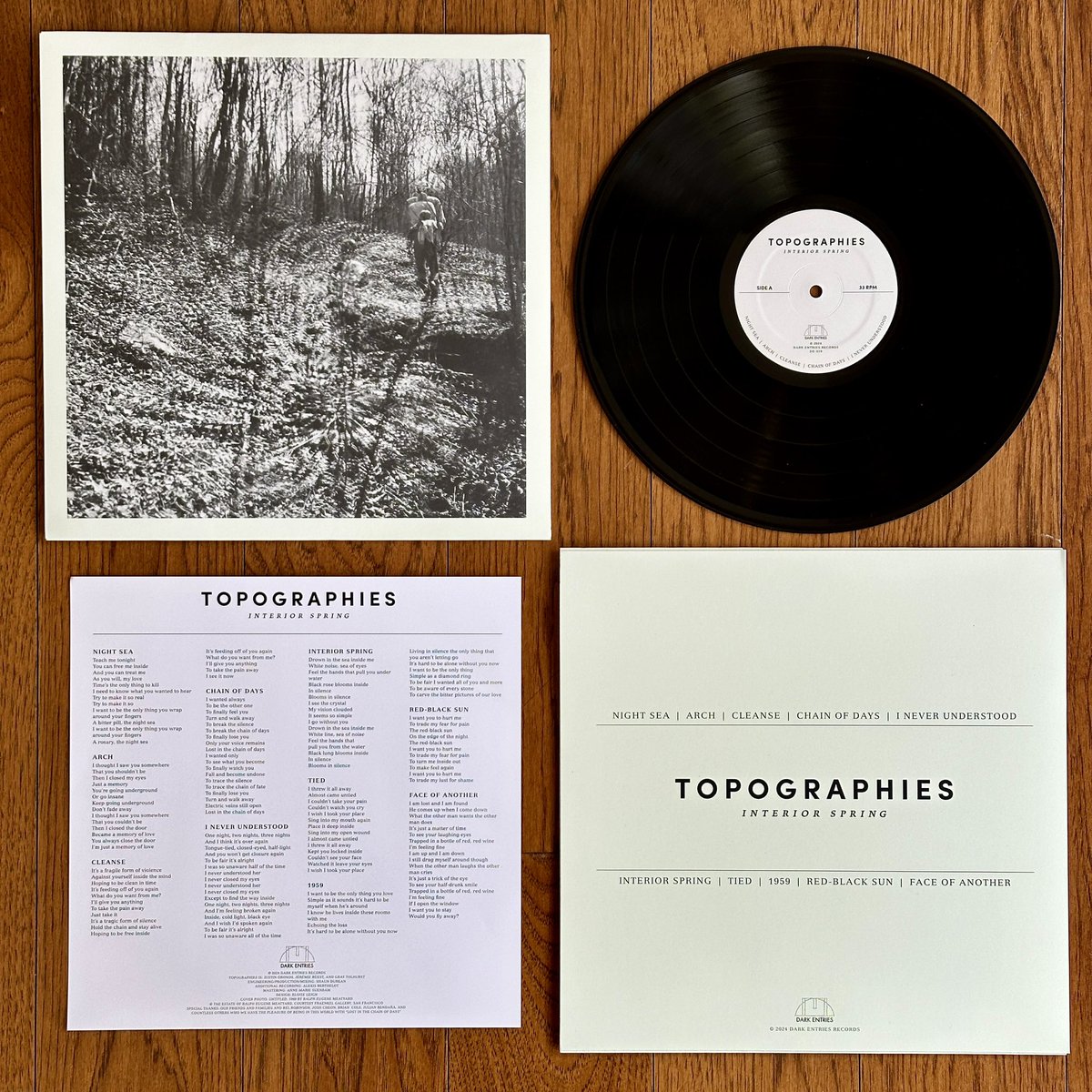 Dark Entries Records (@darkentriesrecs) on Twitter photo Out today: <a href="/topographiesSF/">topographies</a> Interior Spring. The San Francisco post punk trio link the icy riffs & gloomy atmosphere of early coldwave with the textural depth and warmth of classic shoegaze, emerging with a style thatās both contemporary & timeless. topographies.bandcamp.com/album/interior⦠Out today: <a href="/topographiesSF/">topographies</a> Interior Spring. The San Francisco post punk trio link the icy riffs & gloomy atmosphere of early coldwave with the textural depth and warmth of classic shoegaze, emerging with a style thatās both contemporary & timeless. topographies.bandcamp.com/album/interiorā¦
