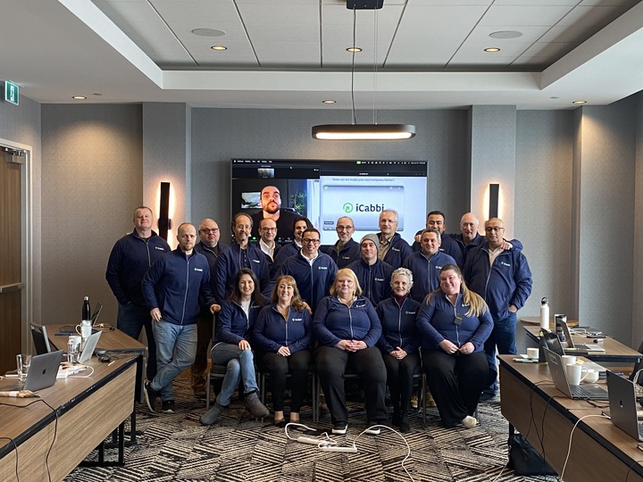 The iCabbi North America team at their 'All Hands' meet up. These guys are about to get very, very busy! Watch this space 😉 hubs.ly/Q02jFzzx0 #taxi #iCabbi