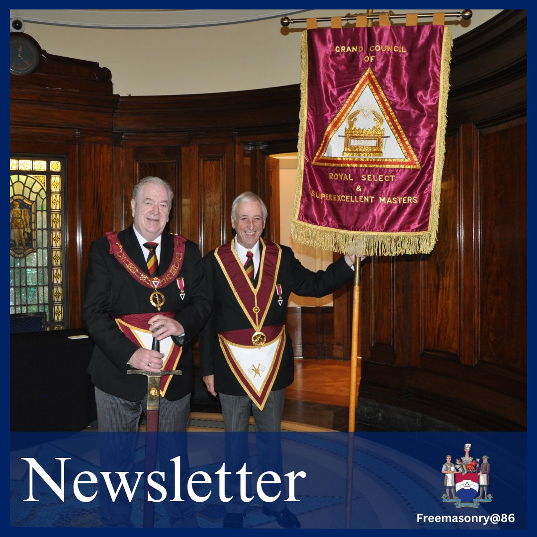 Get that #FridayFeeling with this week’s Freemasonry@86 News update! 📰 Stay up to date with the latest happenings in the Freemasonry community and gain insights into the Companion Orders’ activities. 🌟 Read the full newsletter here - drive.google.com/file/d/1yiha-n…