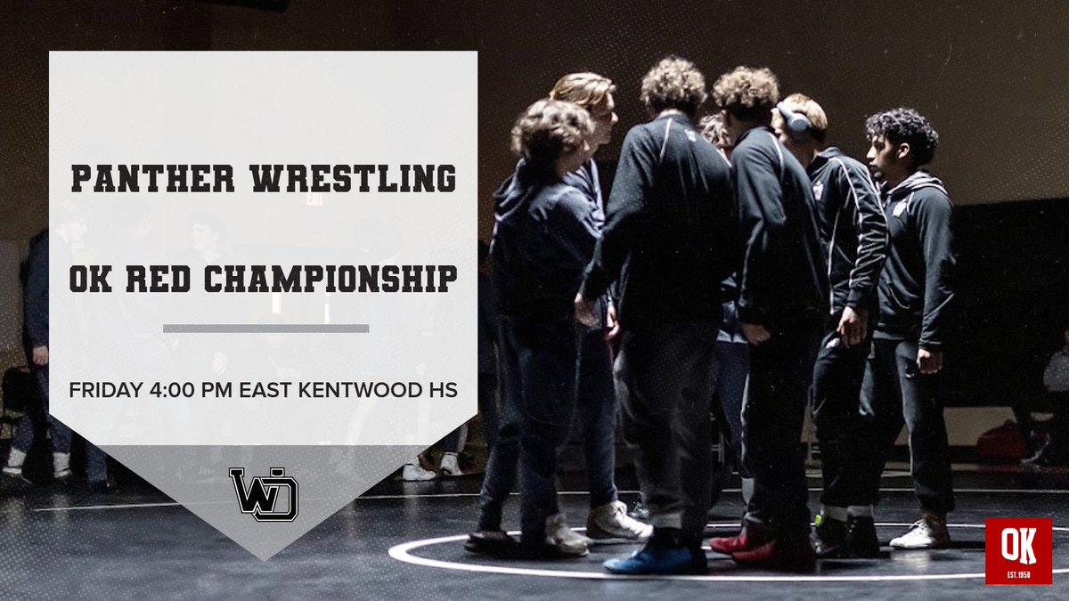 The Post Season begins tonight for Panther Wrestling as they travel to East Kentwood for the OK Red Championships. #GoWO #29Sports1Team