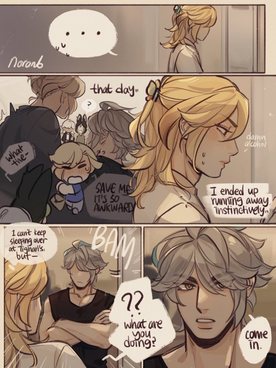 #haikaveh college au - "we should kiss" (1/?) 