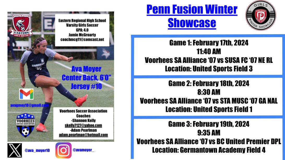 My schedule for the Penn Fusion Girls Winter Showcase. February 17-19th 2024
<a href="/coachmford/">Michael Ford, M. Ed</a>