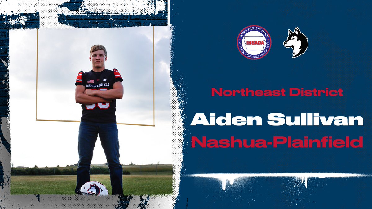 Huge congrats to Aiden Sullivan from Nashua-Plainfield for earning the prestigious IHSADA Northeast District Scholarship! Your commitment to excellence sets a remarkable example for all. Wishing you continued success on your academic journey!