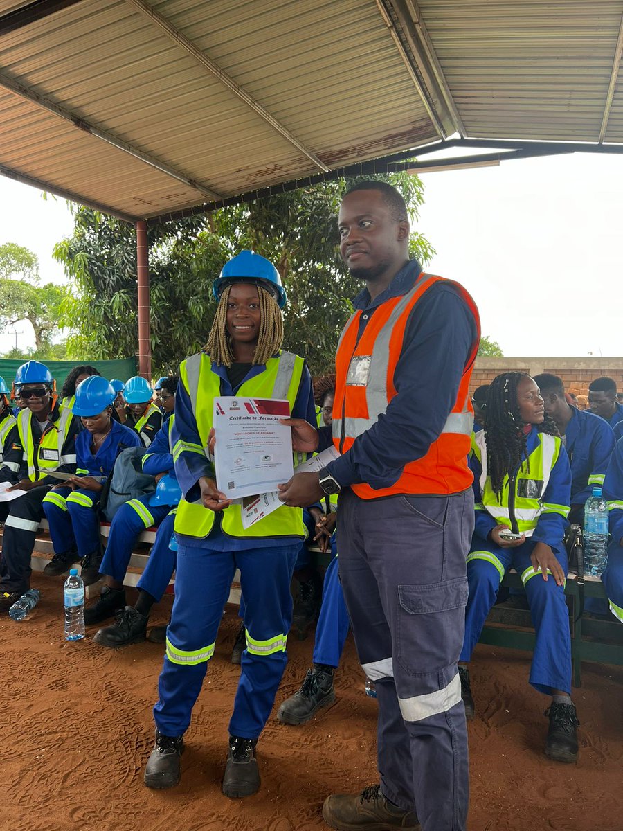 We are building the future of the area and the Mozambique through skills dev't & job creation at our 450 MW Temane power plant construction! Graduates of our program received certification this week and job placement continues. #Mozambique #Temane #PowerAfrica #MakingADifference