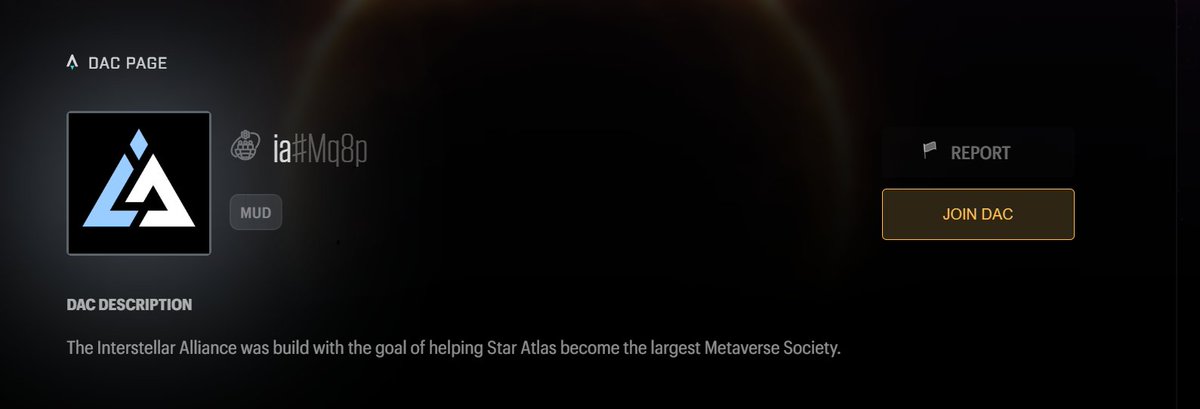 The Interstellar Alliance is officially created. <a href="/staratlas/">Star Atlas</a>  play.staratlas.com/dac/explore/5P…