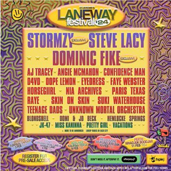 theebrianrector's tweet photo. Hello Brisbane!!! Who’s seeing Dominic Fike at Laneway??? Send me those pics and vids of his guitar player!! His name is Waylon Rector and he’s my son. Thank You!!! https://t.co/dgP3umVHnu