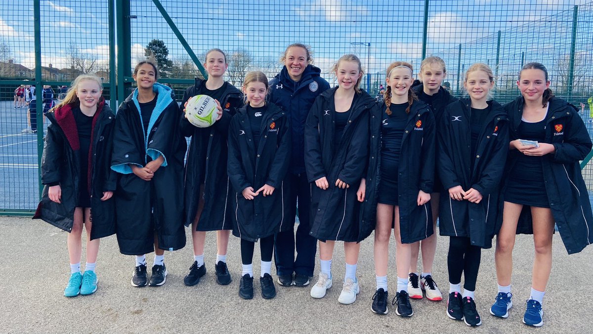 Lovely to meet <a href="/EnglandNetball/">England Netball</a> player <a href="/hannahjoseph199/">Hannah Joseph</a> at the IAPS netball tournament at Uppingham today! <a href="/felstedprep/">Felsted Prep School</a>