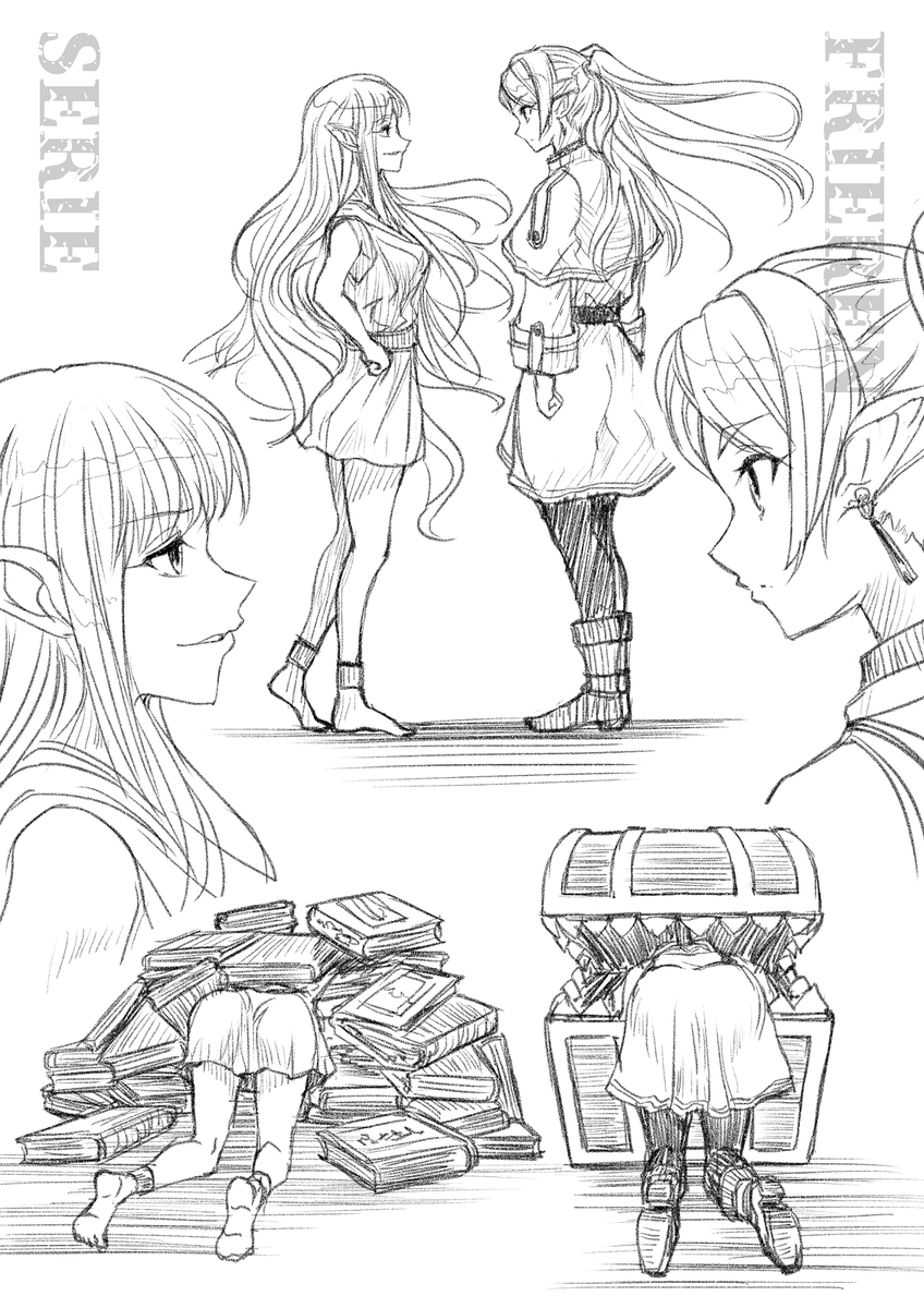 フリーレン『いいね。魔法使いはこうでなくちゃ。』
ゼーリエ『これだから魔法使いは止められん。』
#フリーレン #frieren 
