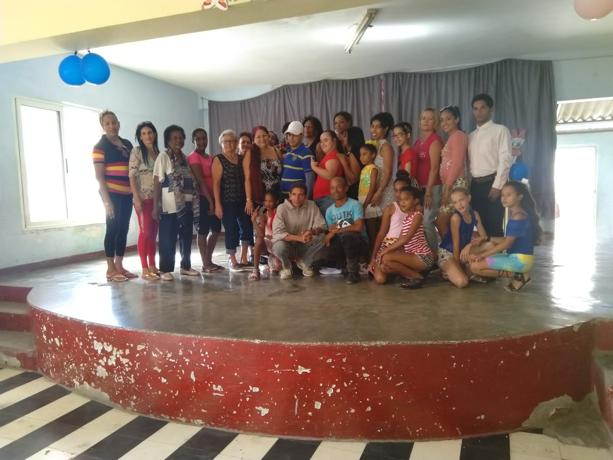 DMESanLuis's tweet image. La Casa de Cultura Municipal en San Luis efectuó un acto por la Fundación de la Asociación Cubana de Personas en Situación de Discapacidad Intelectual #ACPDI #TierraDeLosMaceo #SantiagoDeCuba #CubaMined #EstaEsLaRevolución