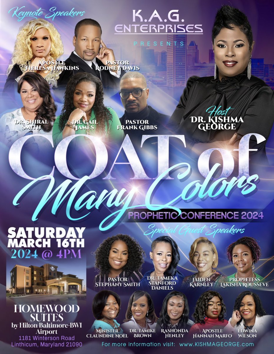 kishmageorge's tweet photo. 📣📣 Dreeaammeerrss!!! COUNTDOWN!! Join Us in MARYLAND !!!!🔥

Don’t Miss this Prophetic ENCOUNTER!!🔥

It’s going to be Powerful and life CHANGING  explosive OUTBREAK!!🔥

           📍Open to the Public!!📍

See you there!!!🔥🙌🏽 https://t.co/gwGZGqdZj9