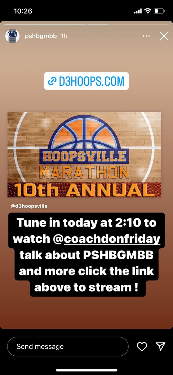 Tune in today at 2:10pm to hear about our PSU Harrisburg Season to date on Hoopsville Marathon with Dave McHugh @d3hoopsville 
#WEARE