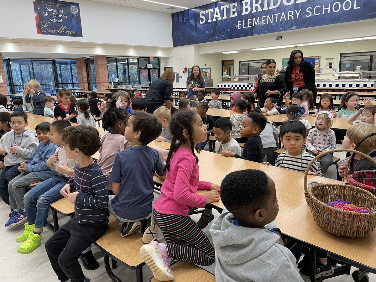 State Bridge Crossing Elementary celebrated the 539 students who were absent 1 or less days in the month January with an awesome Rock Paper Scissors tournament <a href="/lindsaymkyle/">Lindsay Kyle</a> <a href="/brookescharf/">Brooke Scharfstein</a> <a href="/SBCEBobcats/">State Bridge Crossing Elementary</a> <a href="/FCSSocialWork/">FCSSocialWork</a> <a href="/FultonZone6/">Brian P Downey</a>
