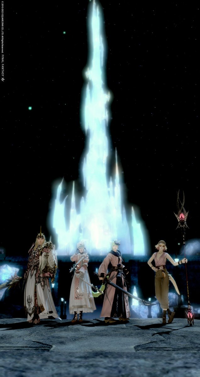 Mimiru_Merrill's tweet photo. パステルピンク、甲冑（虫緑＞＜）、角合わせ！

#FF14SS #SSB_ff https://t.co/Pf57j1BhJm