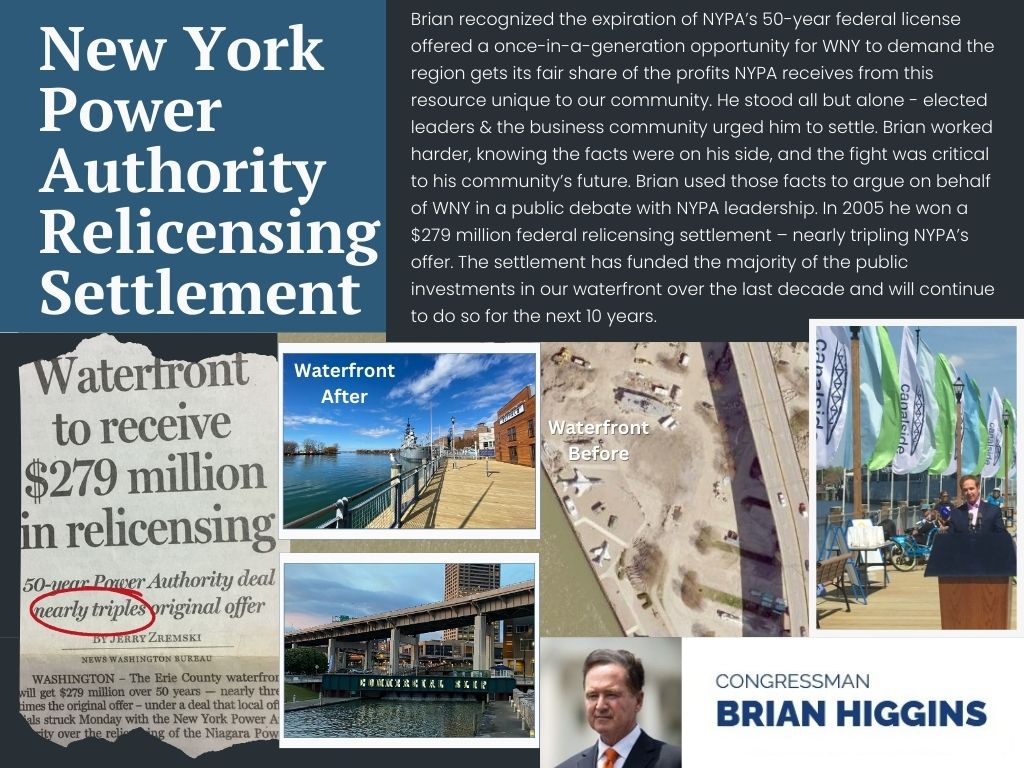 BHigginsBflo's tweet photo. They said it wouldn't happen, not in our lifetime.

They said we should settle for less than Buffalo deserved.

Few were with us, but facts were on our side.

We fought &amp; the community won a $279M relicensing settlement that transformed the waterfront &amp; will continue to for yrs. https://t.co/BAhs31FwCe