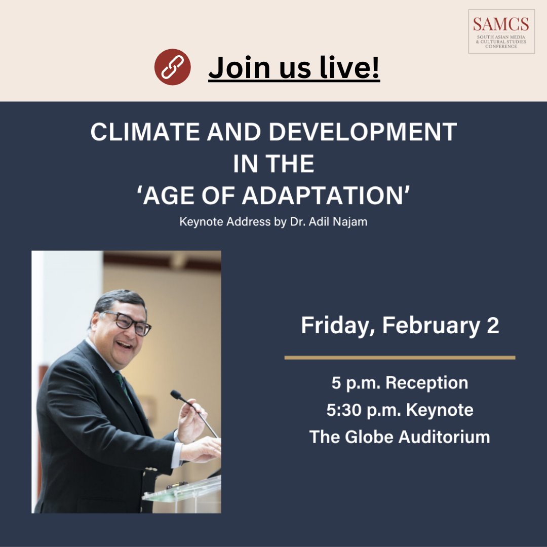 #KeynoteAddress: Dr. Adil Najam - President of WWF International!🌐

Link  to the Keynote Address: youtube.com/watch?v=lGl4Z_…

Time: 5:30 p.m. ET
Location: The Globe Auditorium, Florida State University, Tallahassee, FL

Tune in!
#DrAdilNajam #WWFInternational #SAMCS2024
