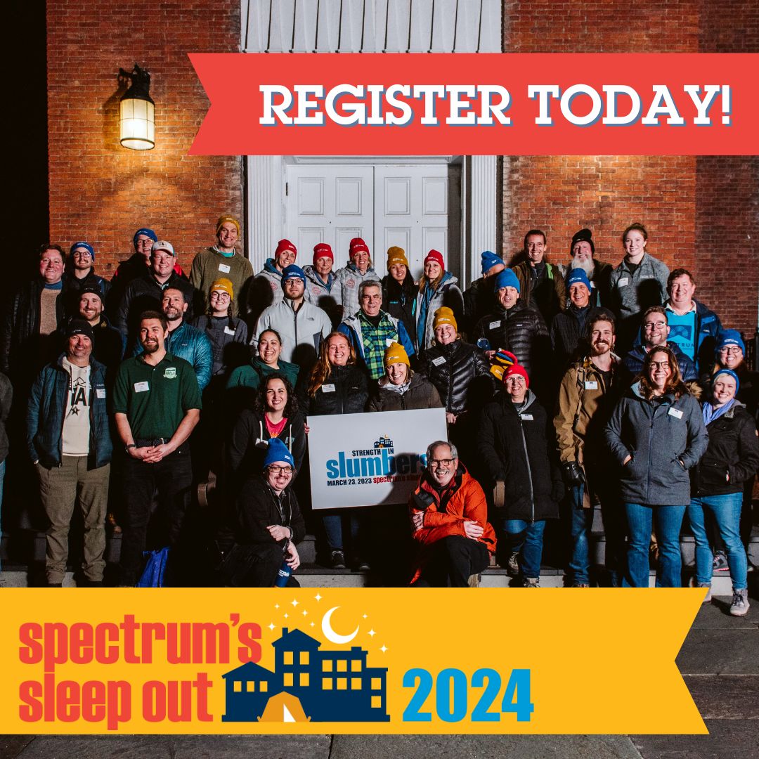 Spectrum (@spectrumvt) on Twitter photo IT'S TIME!!!📣 Registration for Spectrum's annual Sleep Out in solidarity with youth facing homelessness presented by <a href="/VermontFederal/">Vermont Federal</a> is NOW OPEN!!!🎉
Register today at spectrumsleepout.org! IT'S TIME!!!📣 Registration for Spectrum's annual Sleep Out in solidarity with youth facing homelessness presented by <a href="/VermontFederal/">Vermont Federal</a> is NOW OPEN!!!🎉
Register today at spectrumsleepout.org!