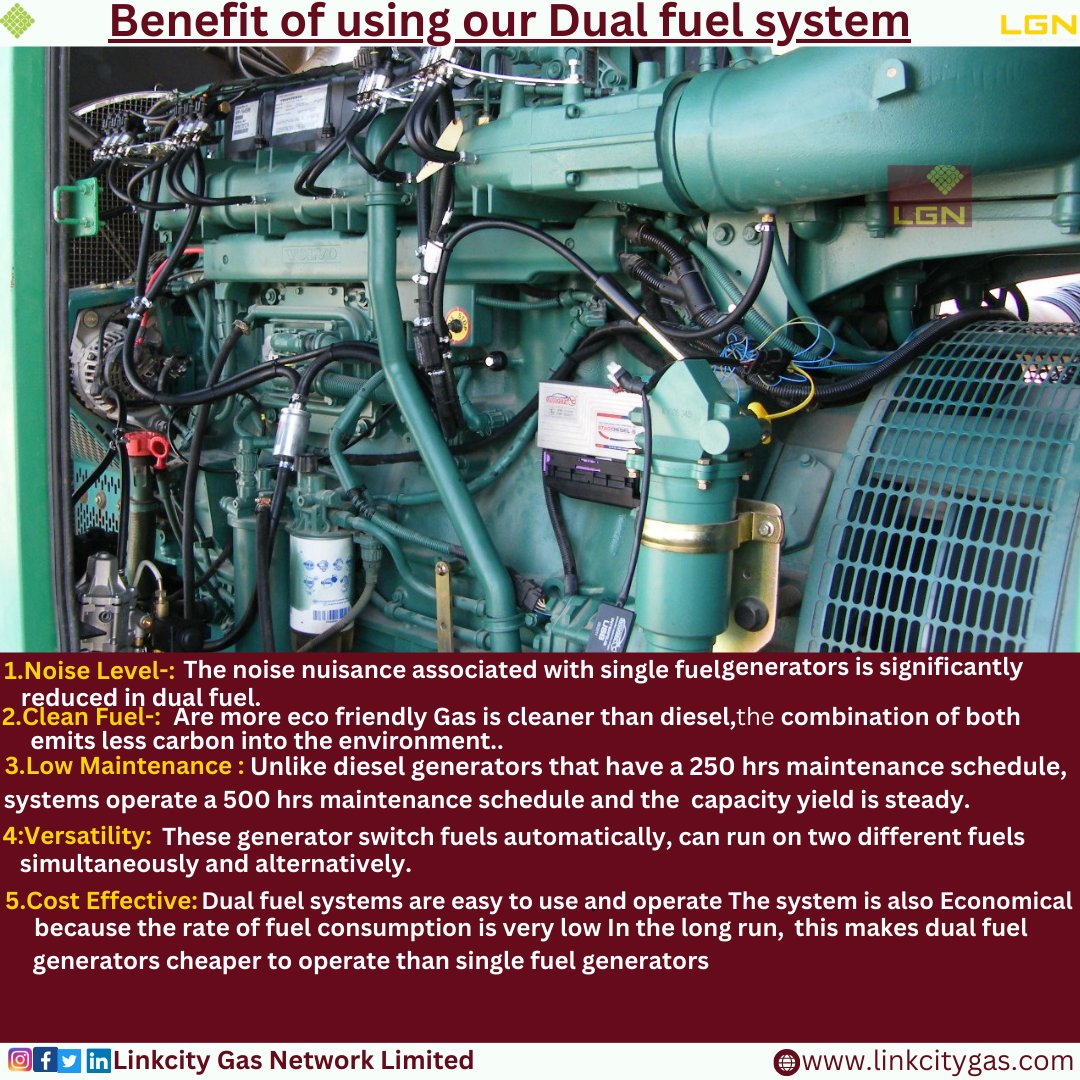 Ready to embrace the future of power? It's time to convert your diesel generator to dual fuel and enjoy the best of both worlds! Don't miss out on the energy revolution. #ConvertToDualFuel ⚡🌍'
#dualfuel #greenfuel #diesel #gastank #dualfuelengine #angola #NigeriaVsAngola