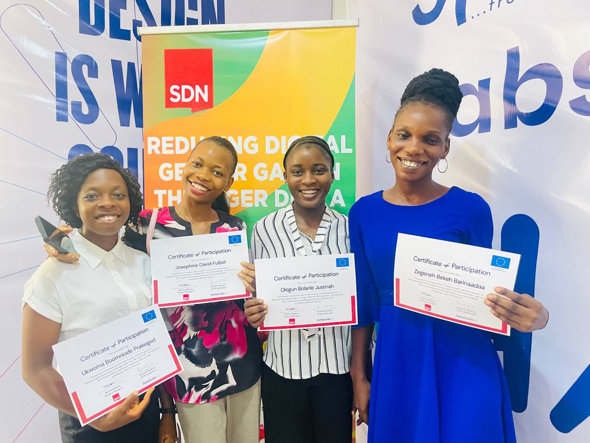 SpitalLabs's tweet image. Here&apos;s to our amazing female graduates from Spital Labs, who have successfully completed a 3-month tech training program in collaboration with @SDNNigerDelta

Congratulations to them!!!

#SDNNigerDelta #techtraining #spitallabs #womenintech #dataanalytics #techhub #digital